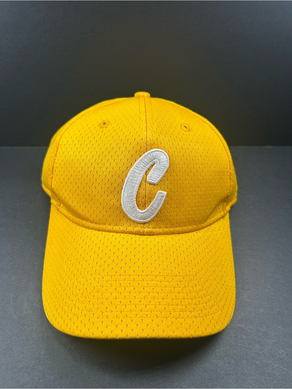 AUGUSTA Unisex Adults Strap-back Yellow 'C' Adjustable Baseball Hat Cap OSFM